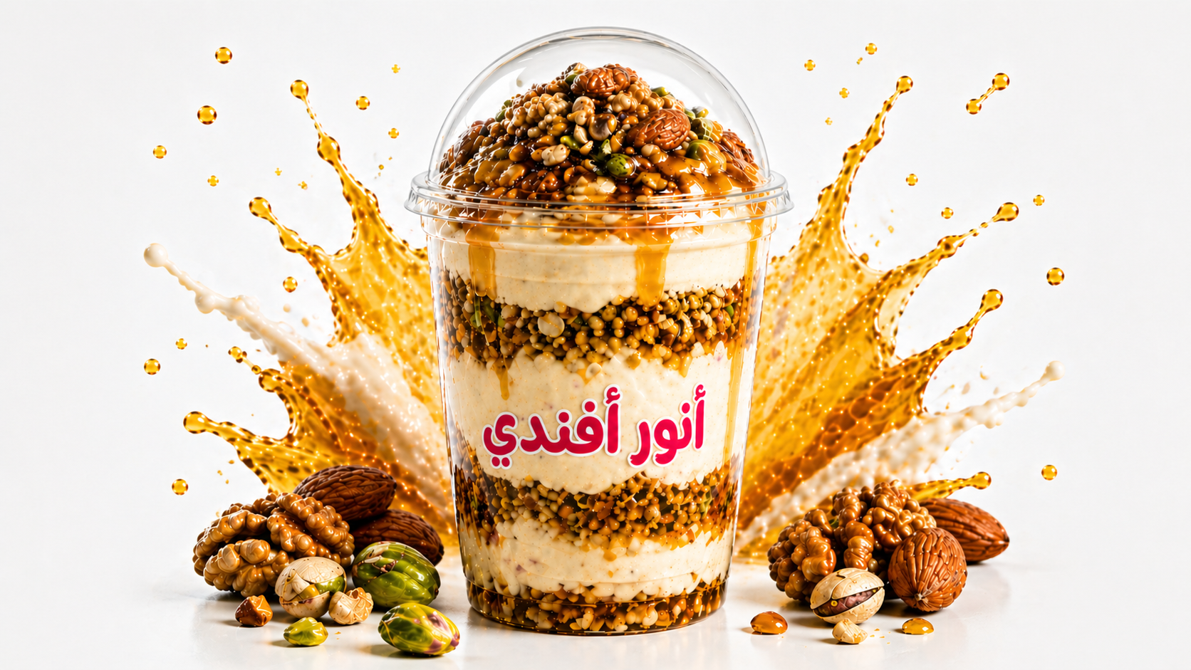 عسل وقشطة ومكسرة